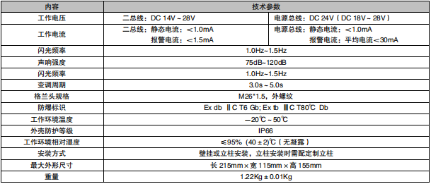 利達(dá)LD1000ED 火災(zāi)聲光警報(bào)器（隔爆型）接線安裝技術(shù)